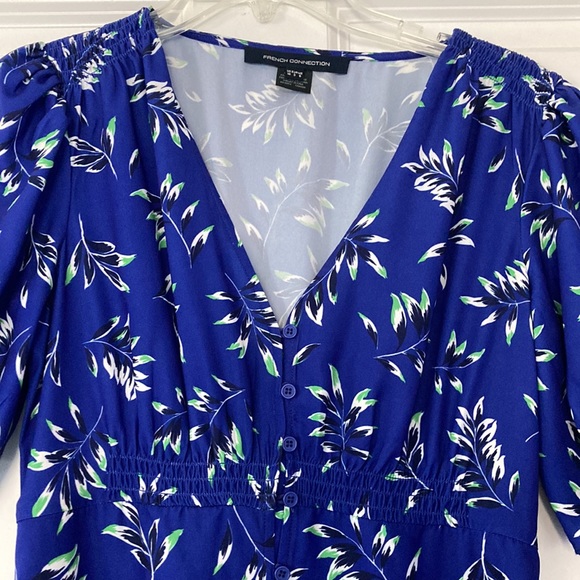 French Connection Blue Dress - Picture 5 of 8